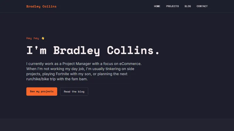 Screenshot of This Website!